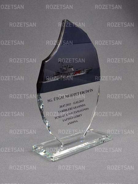 Kristal Plaket 014R